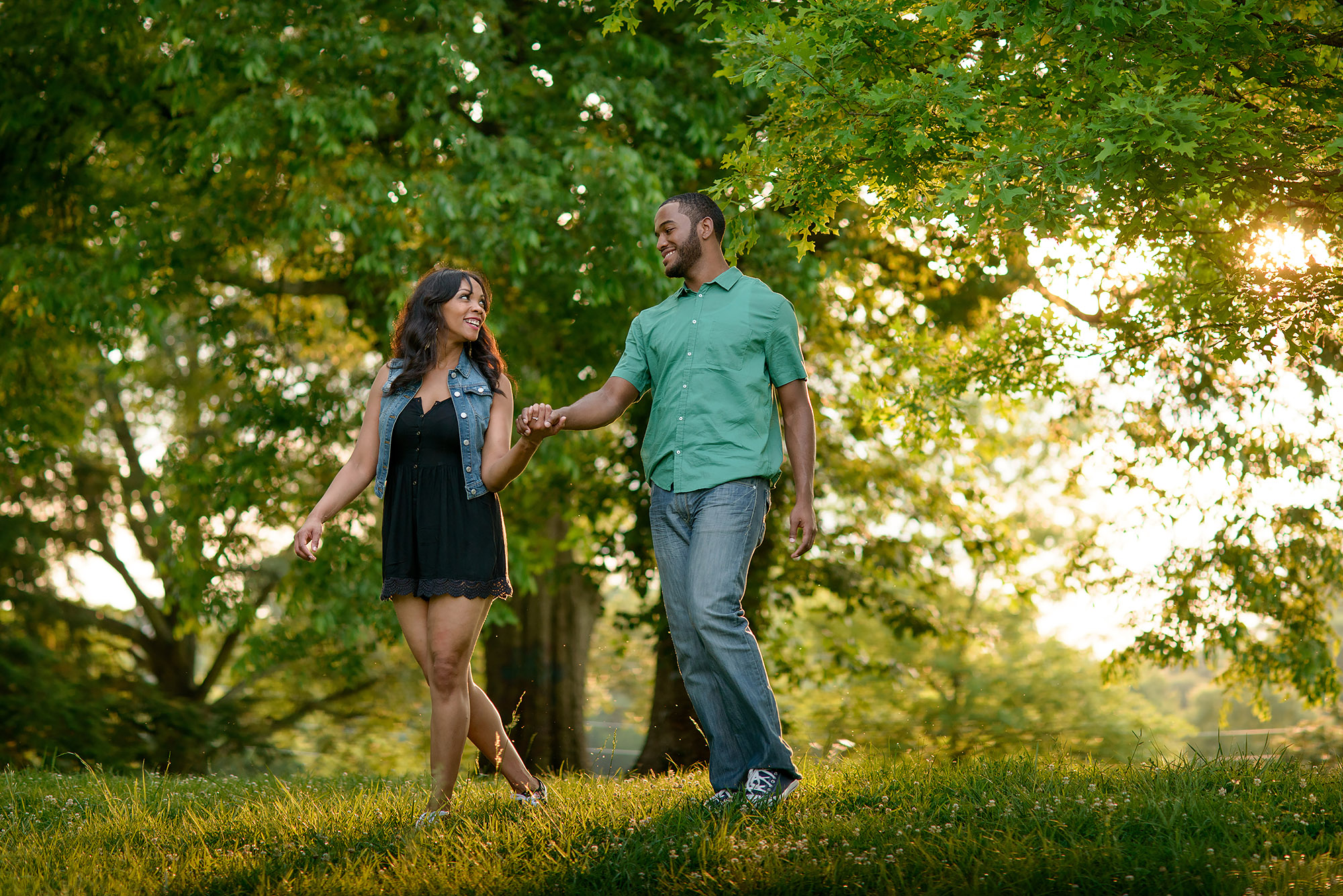 Terrence and Leah | Atlanta Engagement Shoot