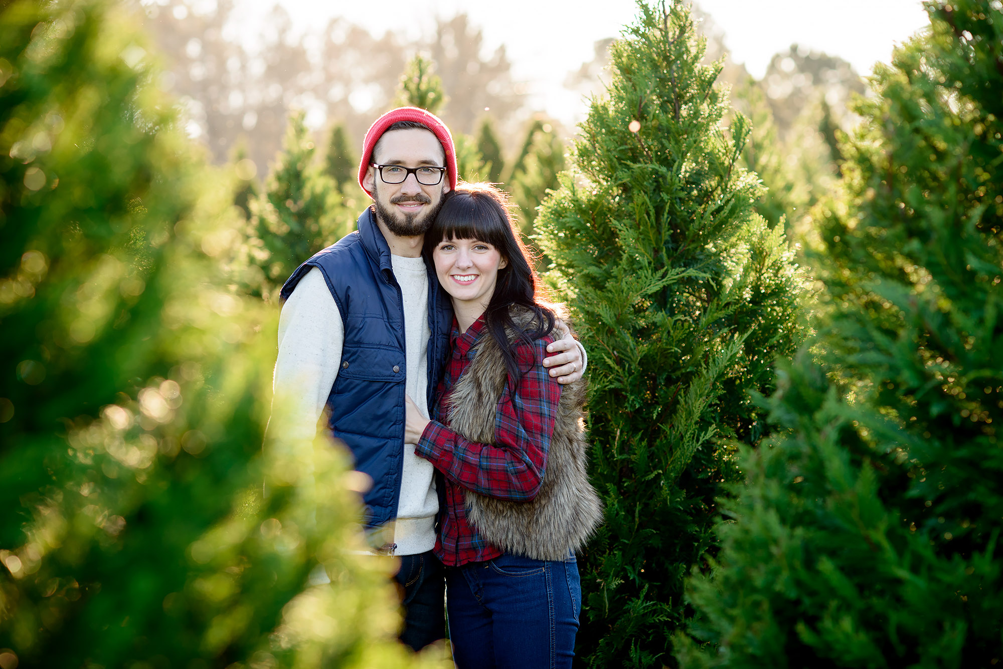 Josh and Hollie | First Christmas Tree